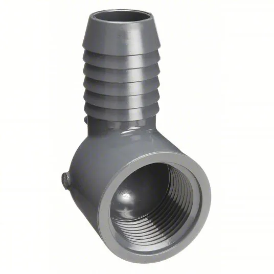1" x 3/4" 90° PVC Insert Reducing Elbow (Insert x FIPT)