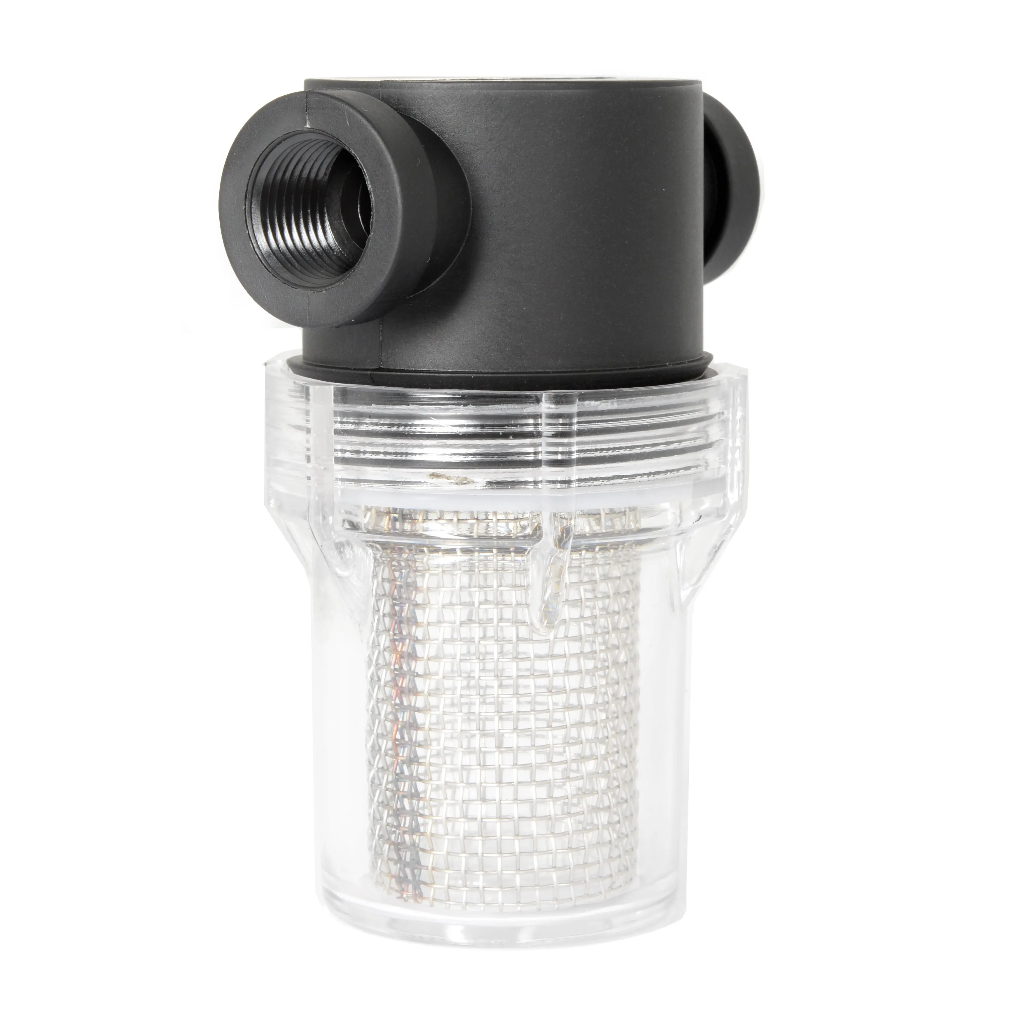 Mabru 1/2" marine pump strainer and bracket