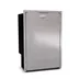 Vitrifrigo C85iXD4X-1 — 3.2 cu. ft. Refrigerator w/freezer compartment, Stainless steel front,